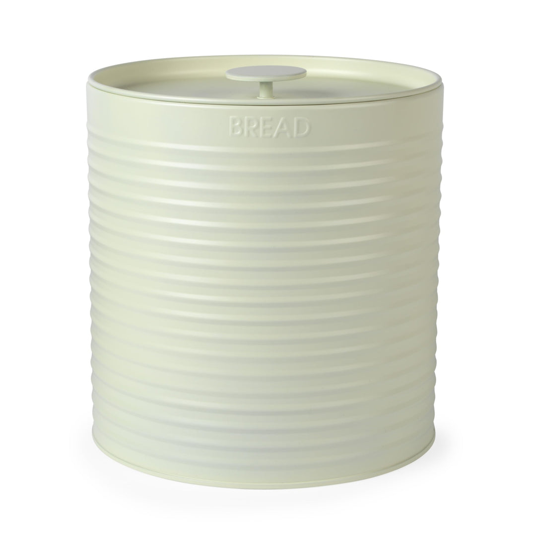 Russell Hobbs RH03269CEU7 Ribbed Brotkasten – Brotkasten aus Metall, grosser Küchenkanister, Aufbewa