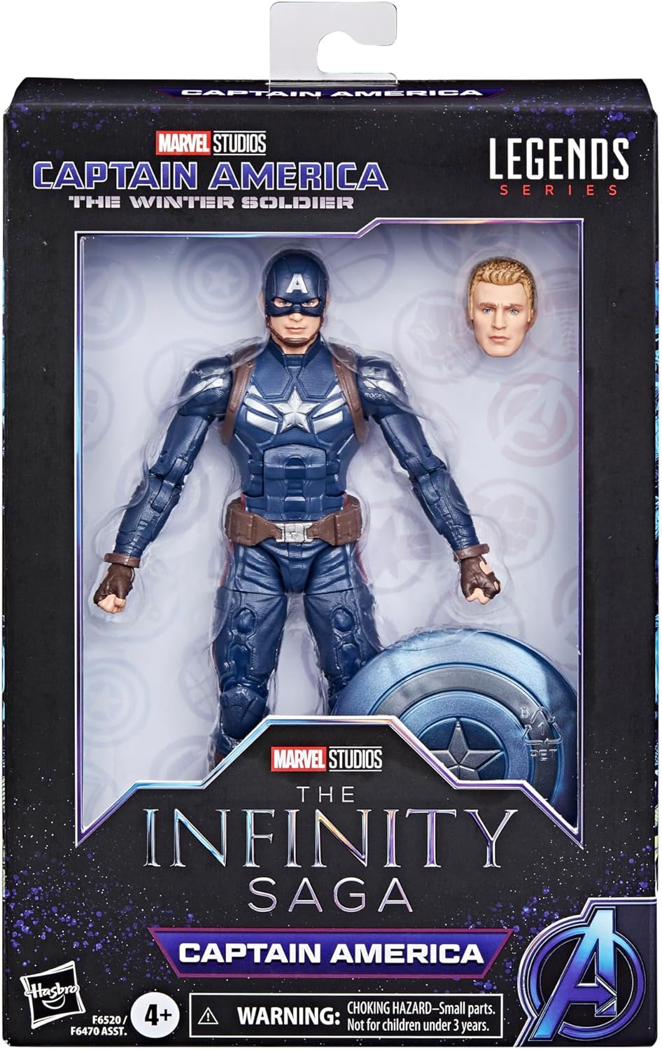 Hasbro Marvel Legends Series Captain America Captain America Action-Figur Marvel Legends, 15 cm CAPT