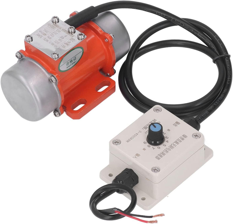 Sorandy 30W 4000U/min DC 12V/24V Betonrüttler Vibrationsmotor, IP65 Wasserdicht 50Hz Bürstenlos Elek