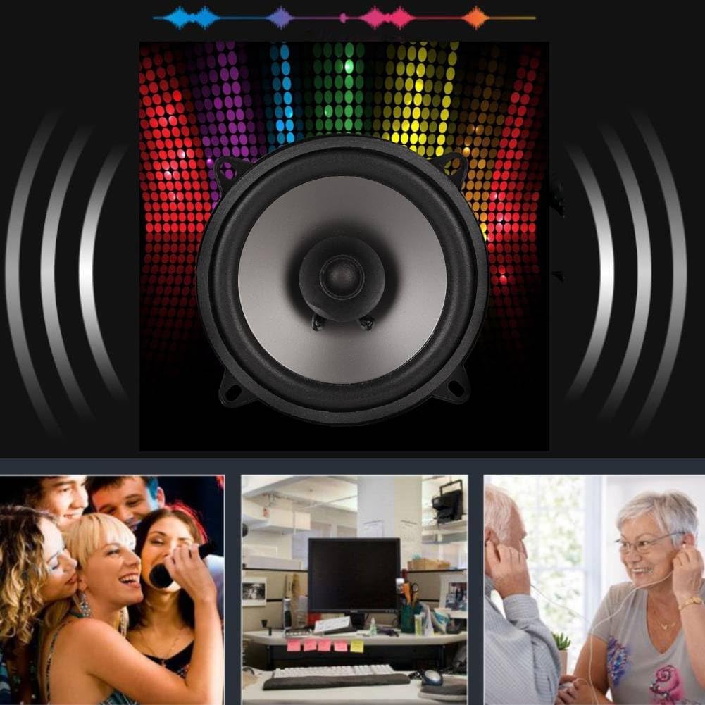 Auto-Koaxial-Lautsprecher, Auto-Lautsprecher, Universal-Sound-Lautsprecher 5 Zoll 400W 12V Auto-Koax