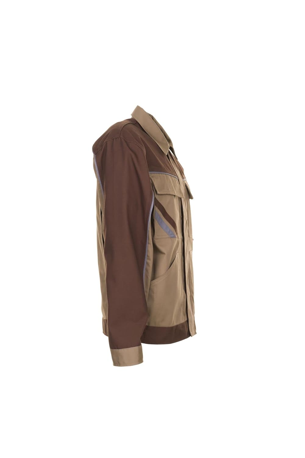Planam Highline Herren Bundjacke khaki braun zink Modell 2314 Grösse 66 Khaki/Braun/Zink 66, Khaki/B