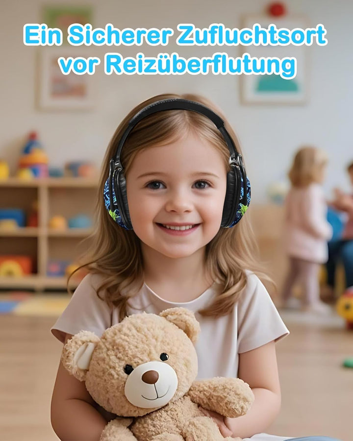 ZOHAN 030 Gehörschutz Kinder, Lärmschutz Kopfhörer Kinder mit Autismus, Passiver Kapselgehörschutz f