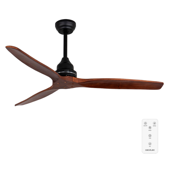 Cecotec Deckenventilator EnergySilence Aero 580. Leistung von 65W mit Leistungsstarkem Motor, 52’’ (