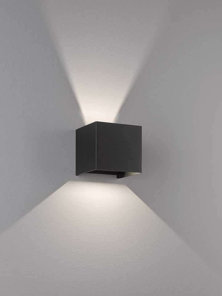 30259 LED-Wandleuchte schwarz FISCHER HONSEL 30259