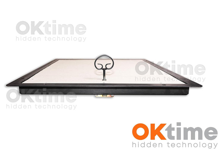 Schachtabdeckung 1000 mm x 600 mm Seitenscharniere - Bodenluke Schachtdeckel Revisionsschacht Kanals