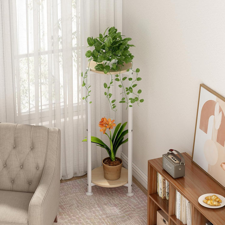 blumenständer Pflanzenständer Metall, hoch,moderne Blumenaufbewahrung, Pflanzenregal für den Innenbe