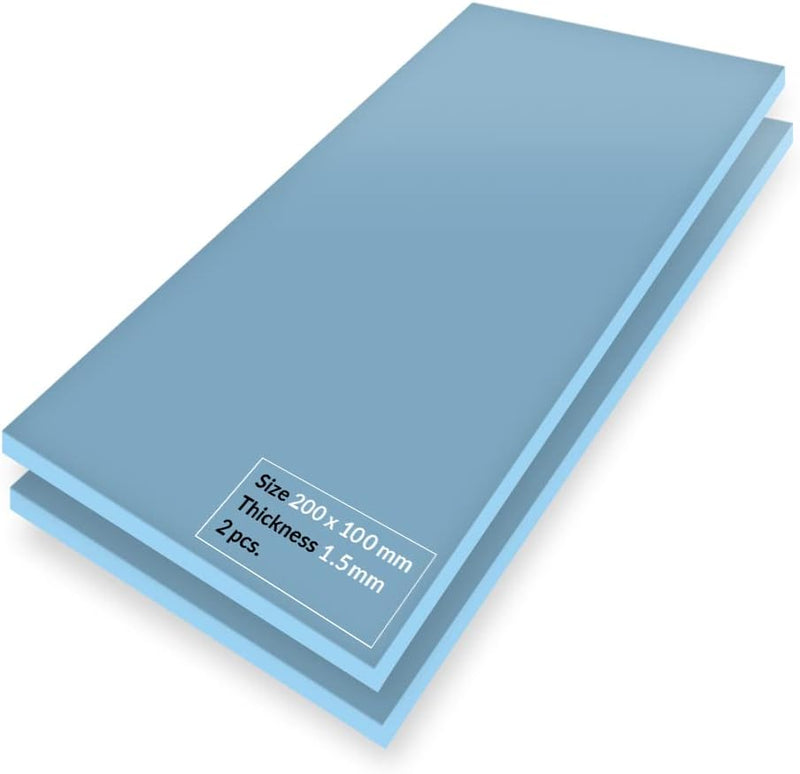 ARCTIC TP-3 Wärmeleitpad: Premium Performance Thermal Pad, 200 x 100 x 1,5 mm (2 Stück) - Hohe Leist