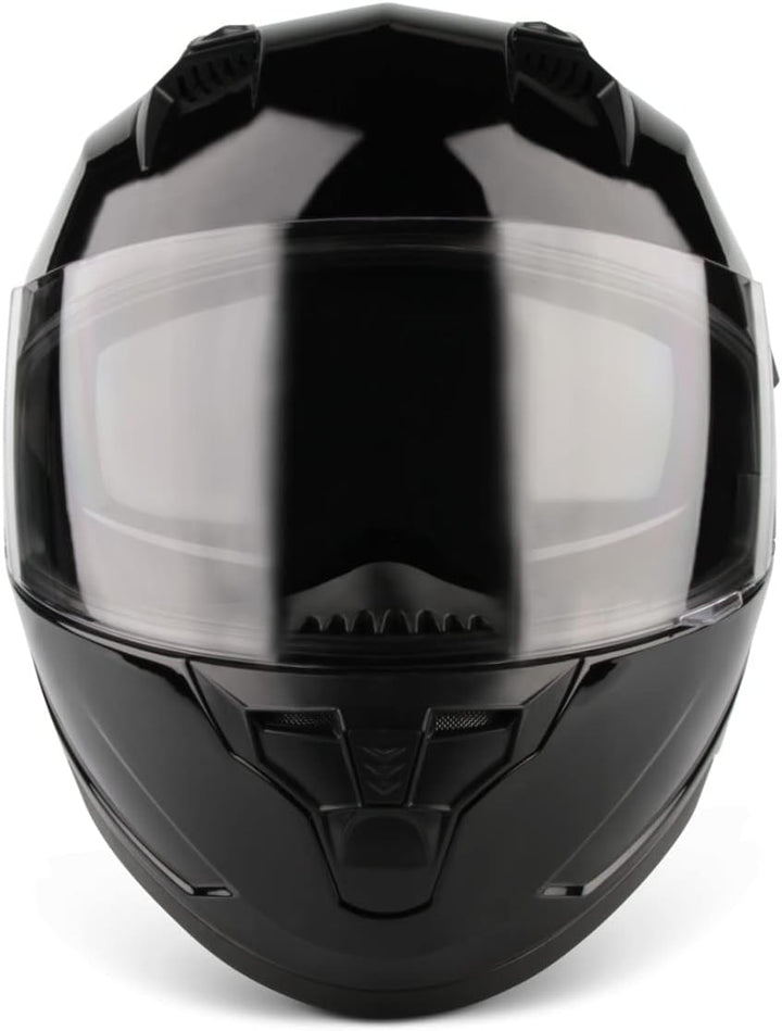 VINZ Kennet Integralhelm mit Sonnenblende | Motorrad Helm Vollvisierhelm Mopedhelm | Motorradhelm Fu