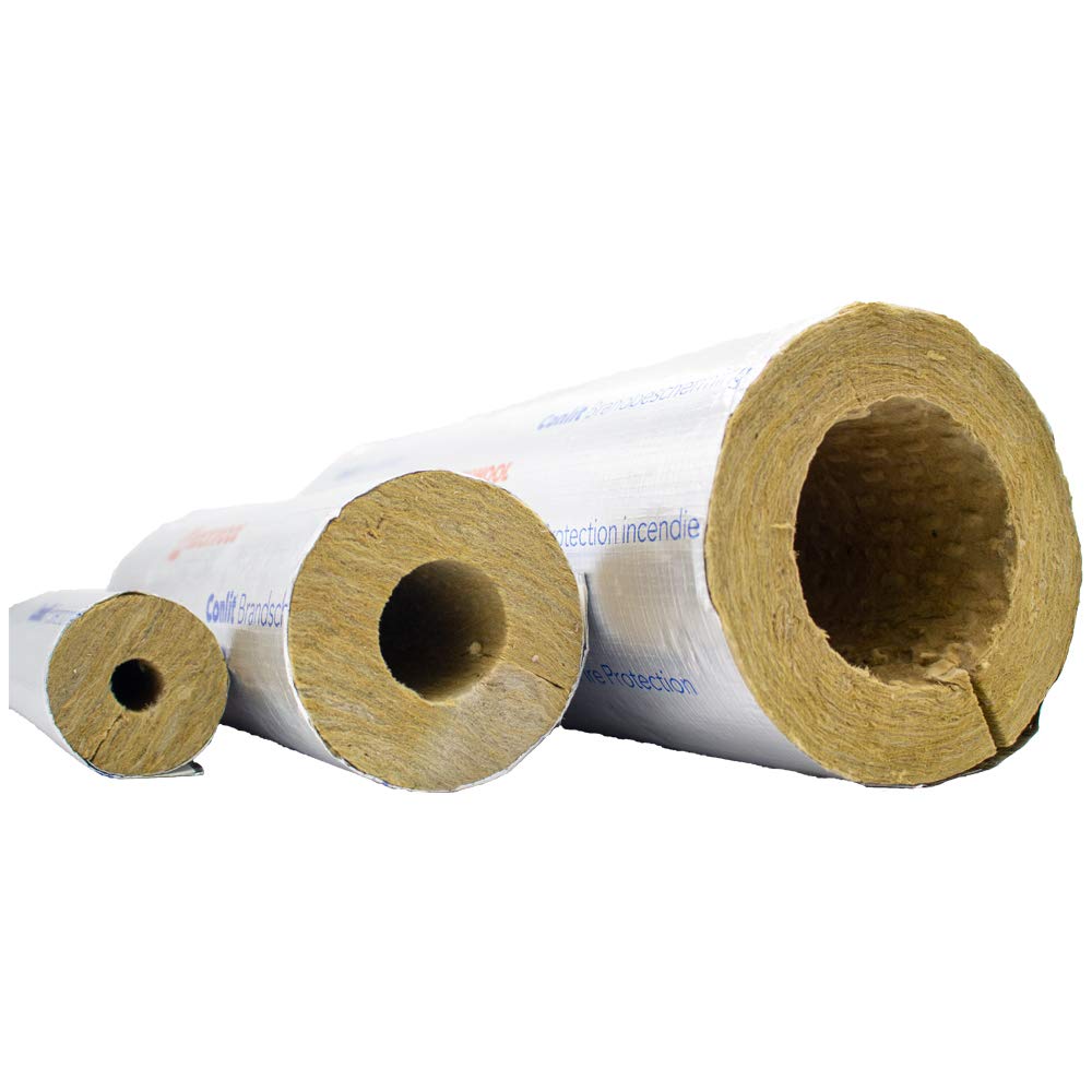 Rockwool Conlit 150 U Brandschutzrohrschale aus Steinwolle in versch. Grössen, Durchmesser Ø Innen [