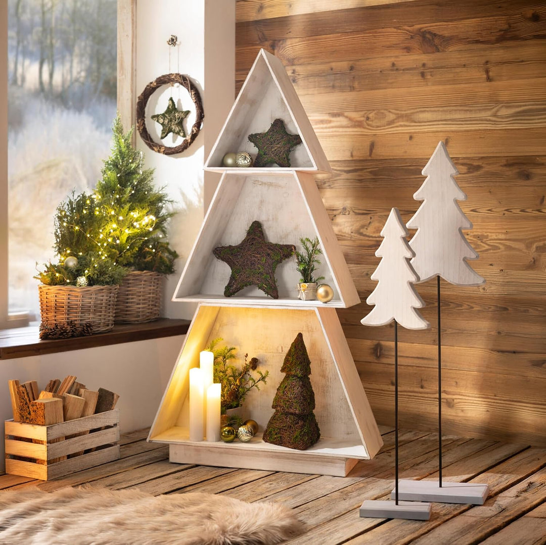 FRANK FLECHTWAREN Steckregal Tannenbaum