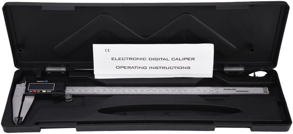 Digitaler LCD Elektronische Messschieber Noniusschieber Schieblehre Mikrometer mit LCD Bildschirm fü