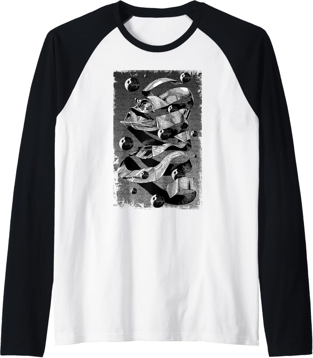 Star Wars Darth Vader Ribbon Head Raglan