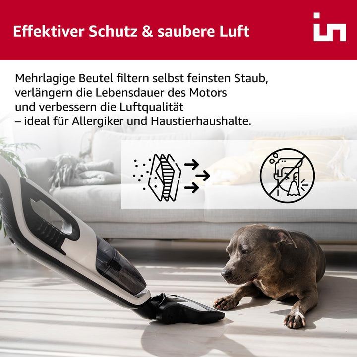 Invest - Staubsaugerbeutel Ersatz, Filtertüten Beutel Kompatibel mit Rowenta ZR2005XX / 2007XX, Sile