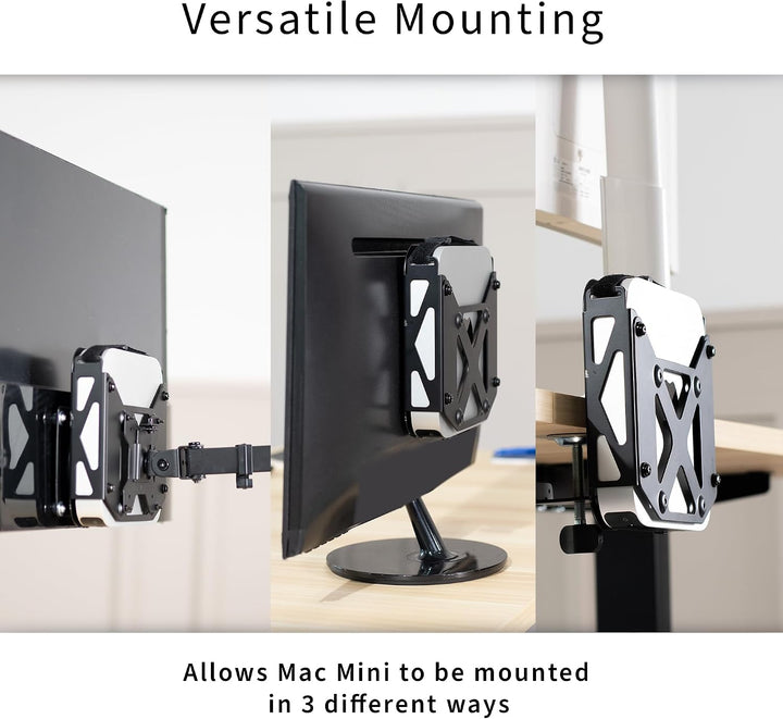 VIVO Behind Monitor VESA Mount Designed for Mac mini CPU, 2010 to mid 2024 Models, Monitor Arm Compu