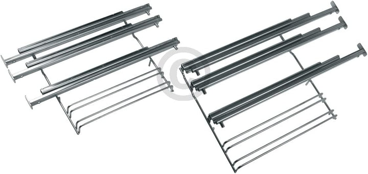 Teleskopauszug kompatibel mit BOSCH 00708430 HEZ338357 Vollauszug 3fach rechts und links für Backofe