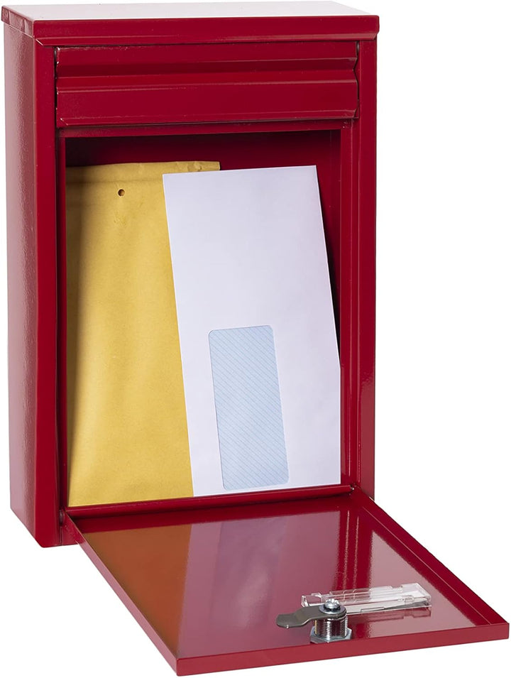 ARREGUI Zaguán E5756 Briefkasten oder Durchwurfbriefkasten aus verzinktem Stahl, Grösse S (DIN A5),