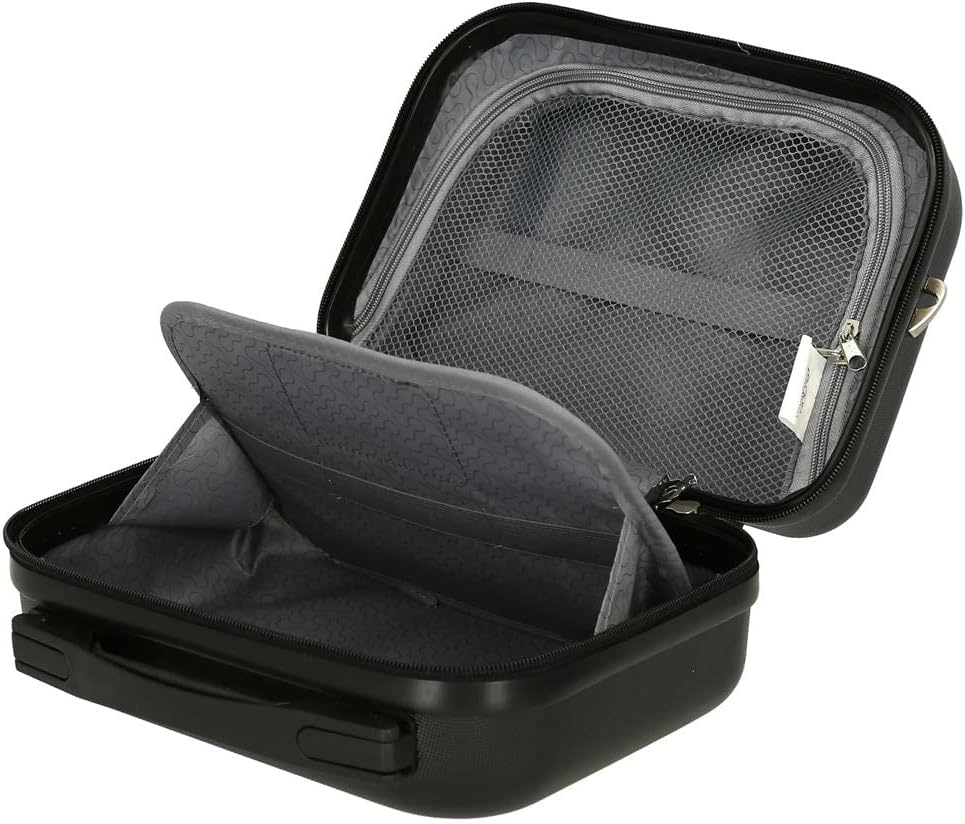 Pepe Jeans Cromwell Adaptable Kulturbeutel, Schwarz, 29 x 21 x 15 cm, starres ABS, 9,14 l, 0,63 kg