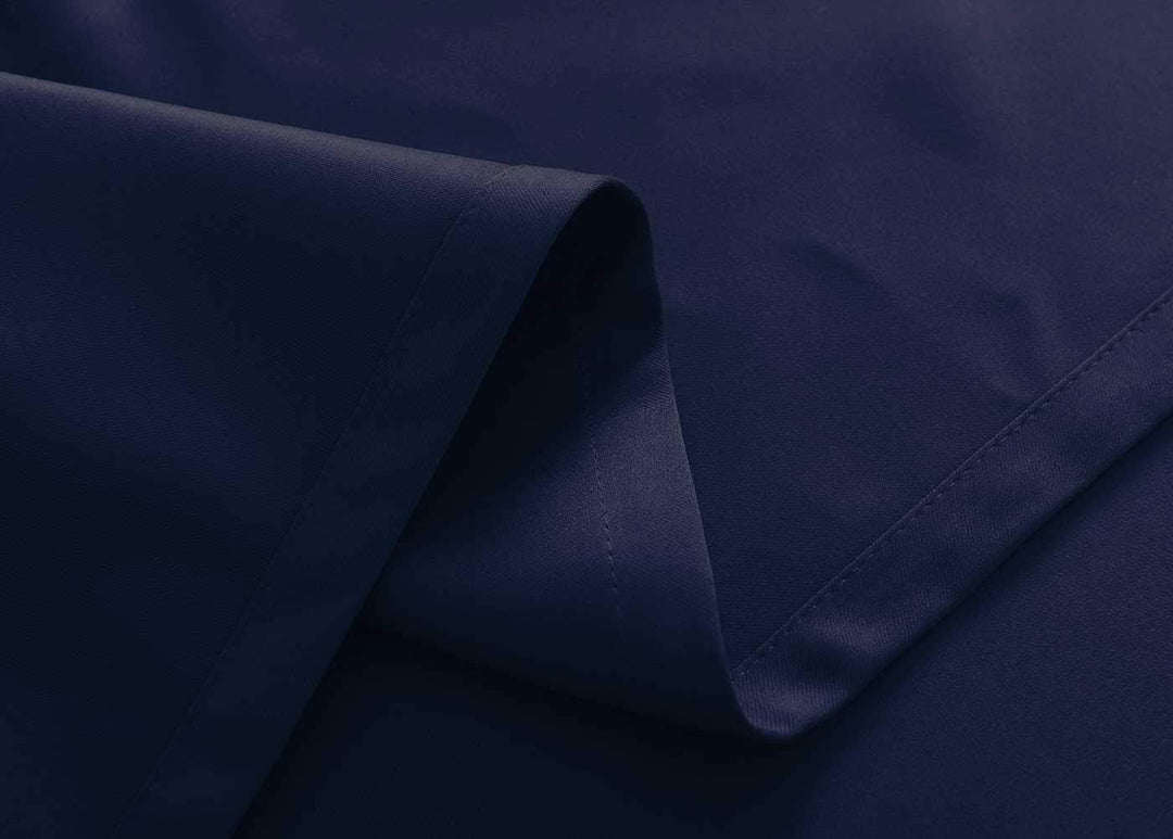 Gardinenbox Vorhänge Blickdicht »Newyork« Blau HxB 245x295 cm 2er-Pack Thermo-Gardinen Verdunkelungs