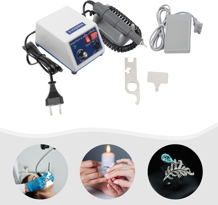 Labor Mikromotor 0-35000rpm/min, 0-35000rpm/min Elektro Mikromotor, Schleifen Poliere Mikromotor mit