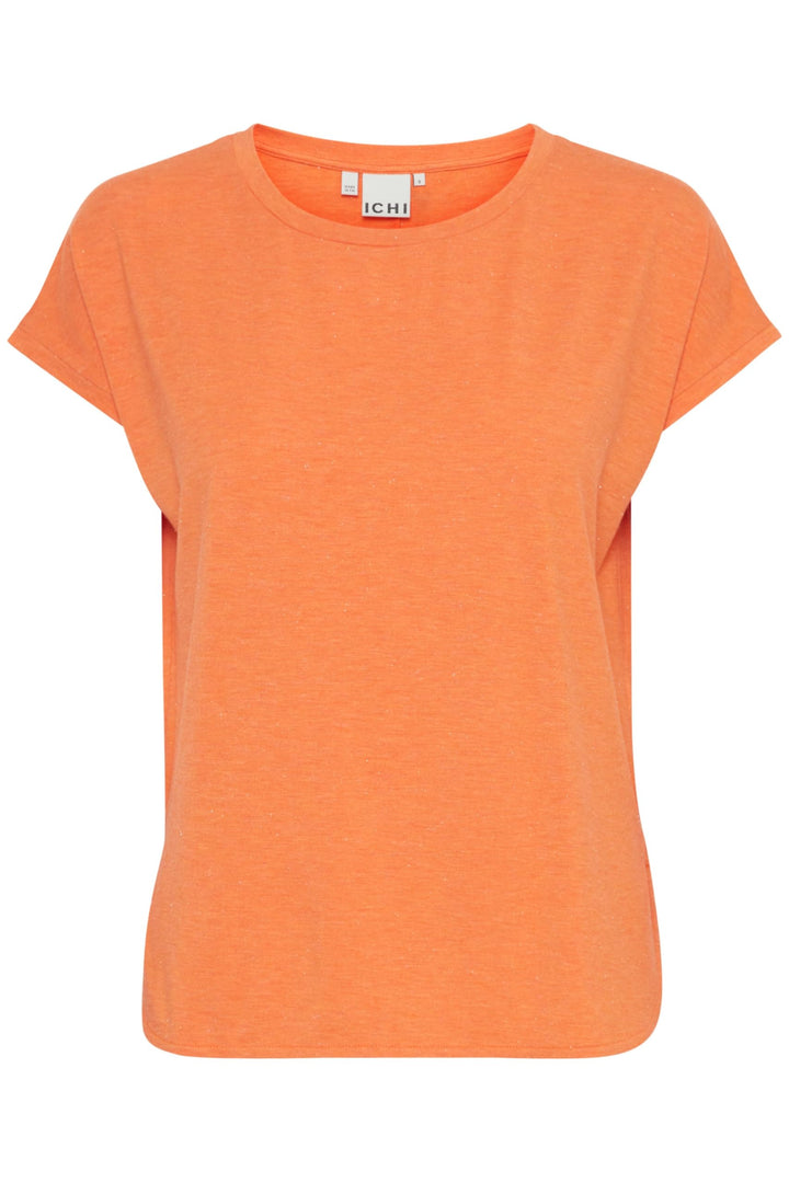ICHI Damen T-Shirt M 161349/Coral Rose, M 161349/Coral Rose