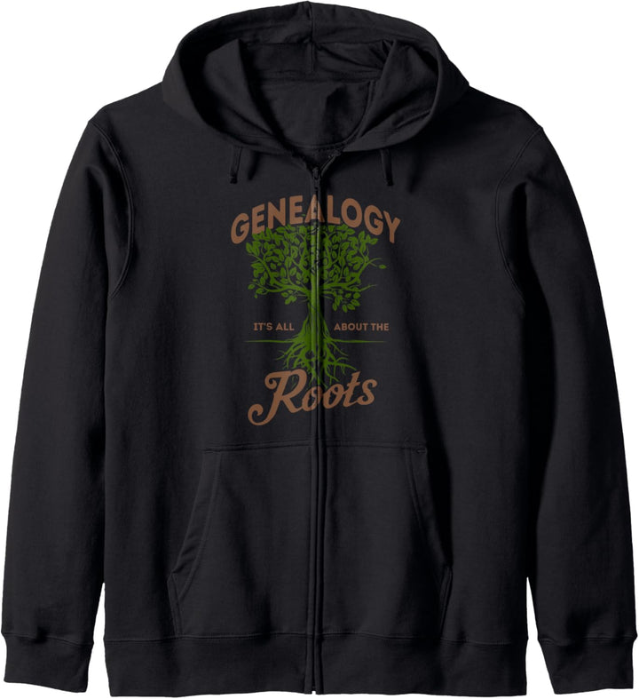 Genealogy Its All About The Roots Stammbaum Ancestry DNA Kapuzenjacke