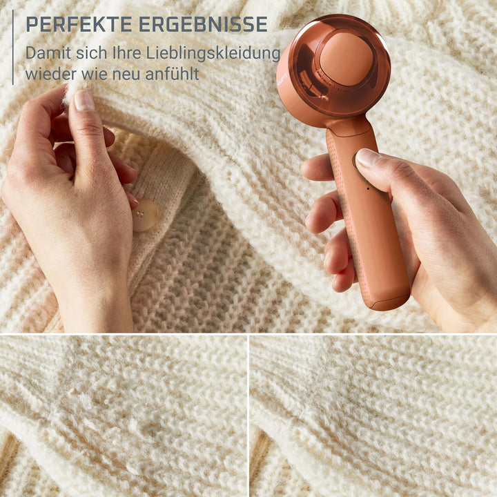 Rowenta Easy Care wiederaufladbarer Fusselentferner, Edelstahlgitter für perfekte Ergebnisse, 60 Min