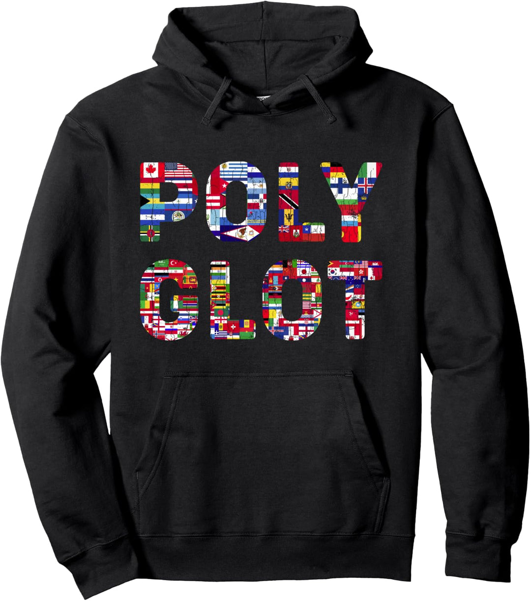 Polyglott Lustige Grafik Übersetzer Dolmetscher Pullover Hoodie