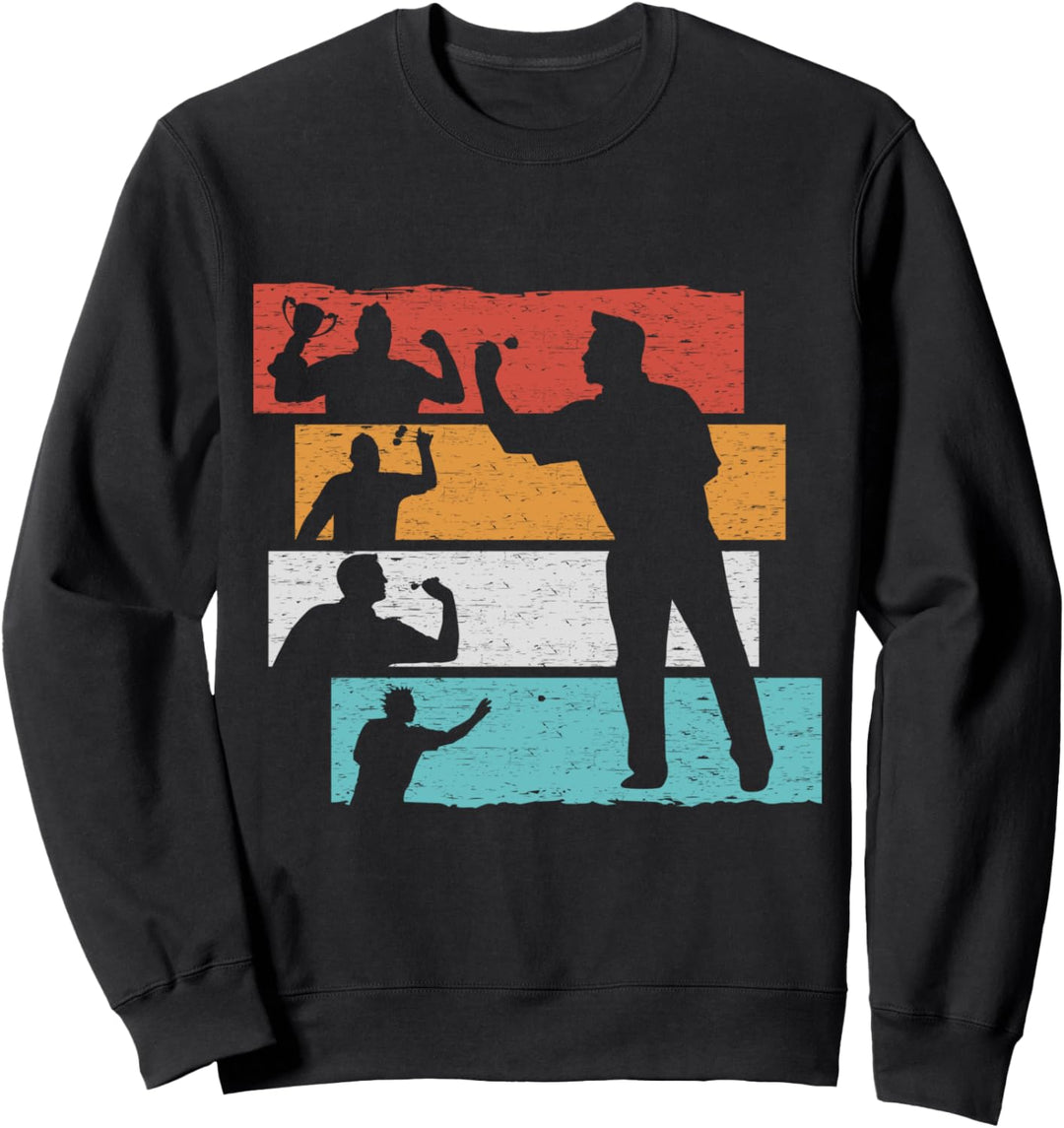 Dart Dartspieler Darter Darts Männer Sweatshirt