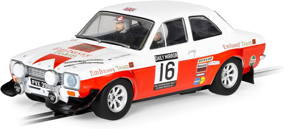 Scalextric C4324 Ford Escort Mk1 - RAC Rally 1971 Cars - Street & Rally