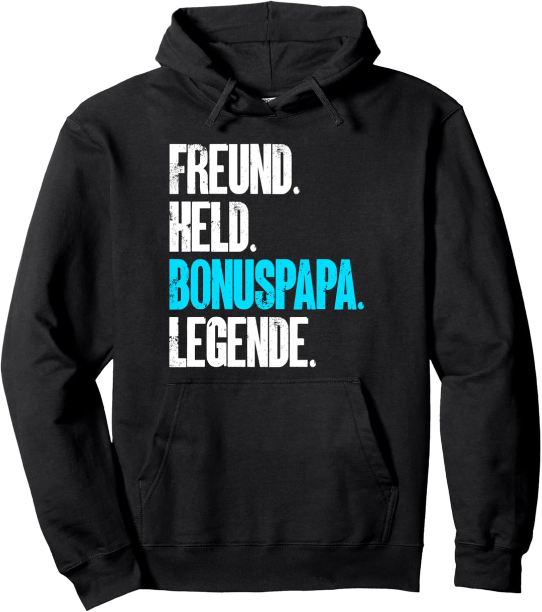 Bonuspapa Bester Stiefpapa Stiefvater Bonus Papa Pullover Hoodie