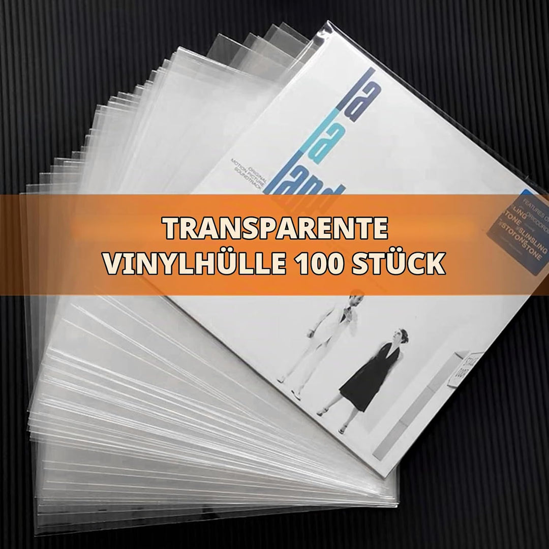 Schallplatten Innenhüllen 100 Stück Vinyl Schutzhüllen für 12 Inch LP