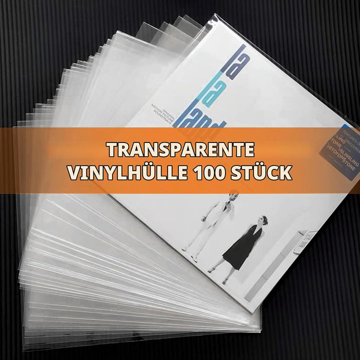 Schallplatten Innenhüllen 100 Stück Vinyl Schutzhüllen für 12 Inch LP