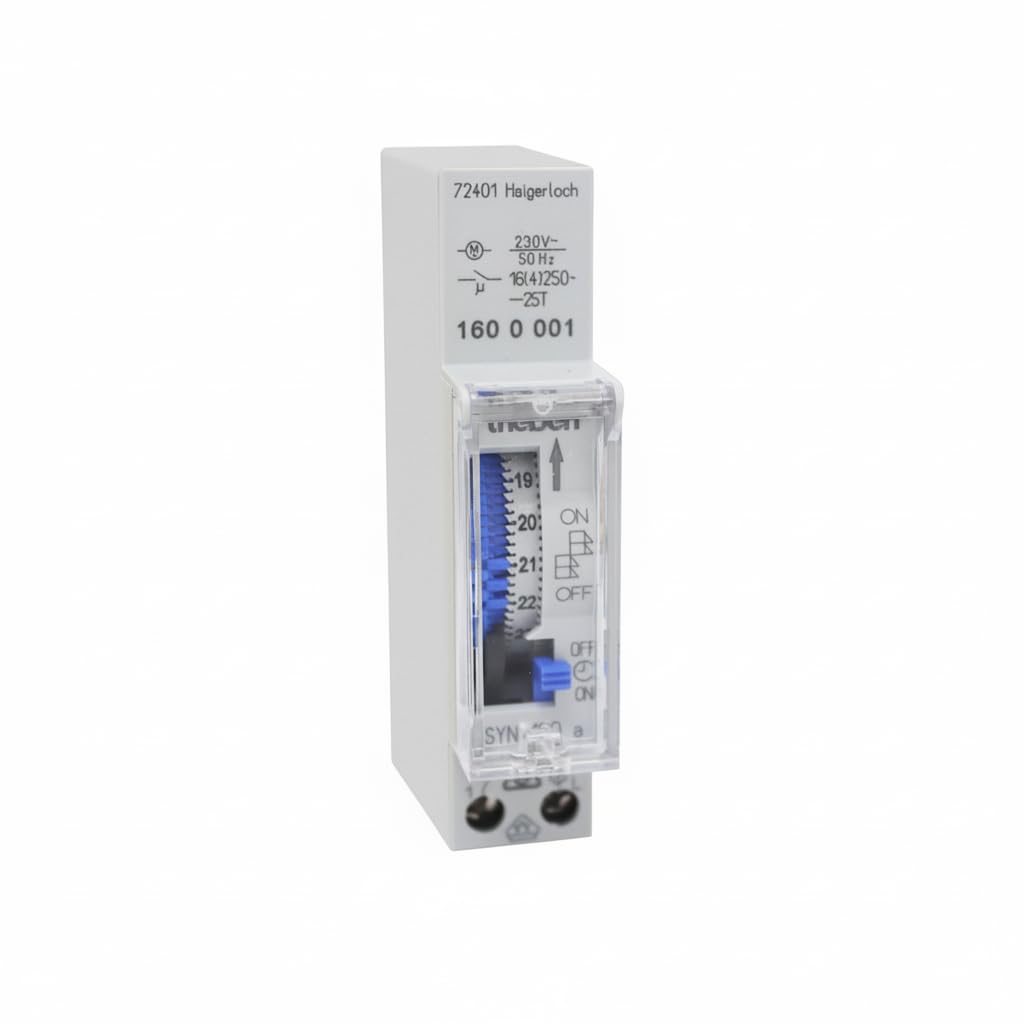 Theben 1600001 SYN 160a - analoge Zeitschaltuhr mit Tagesprogramm, Zeitschalter SYN 160 a, SYN 160 a