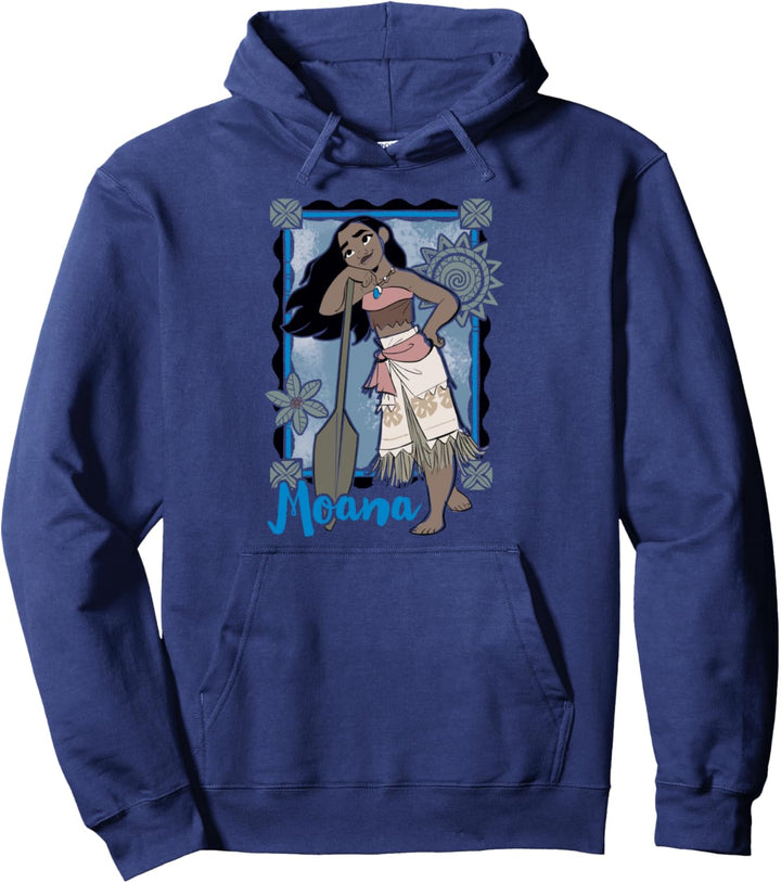 Disney Moana Leaning Framed Portrait Pullover Hoodie
