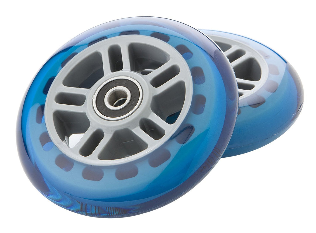 Razor Roller Ersatzräder Set mit Kugellager blau, blau