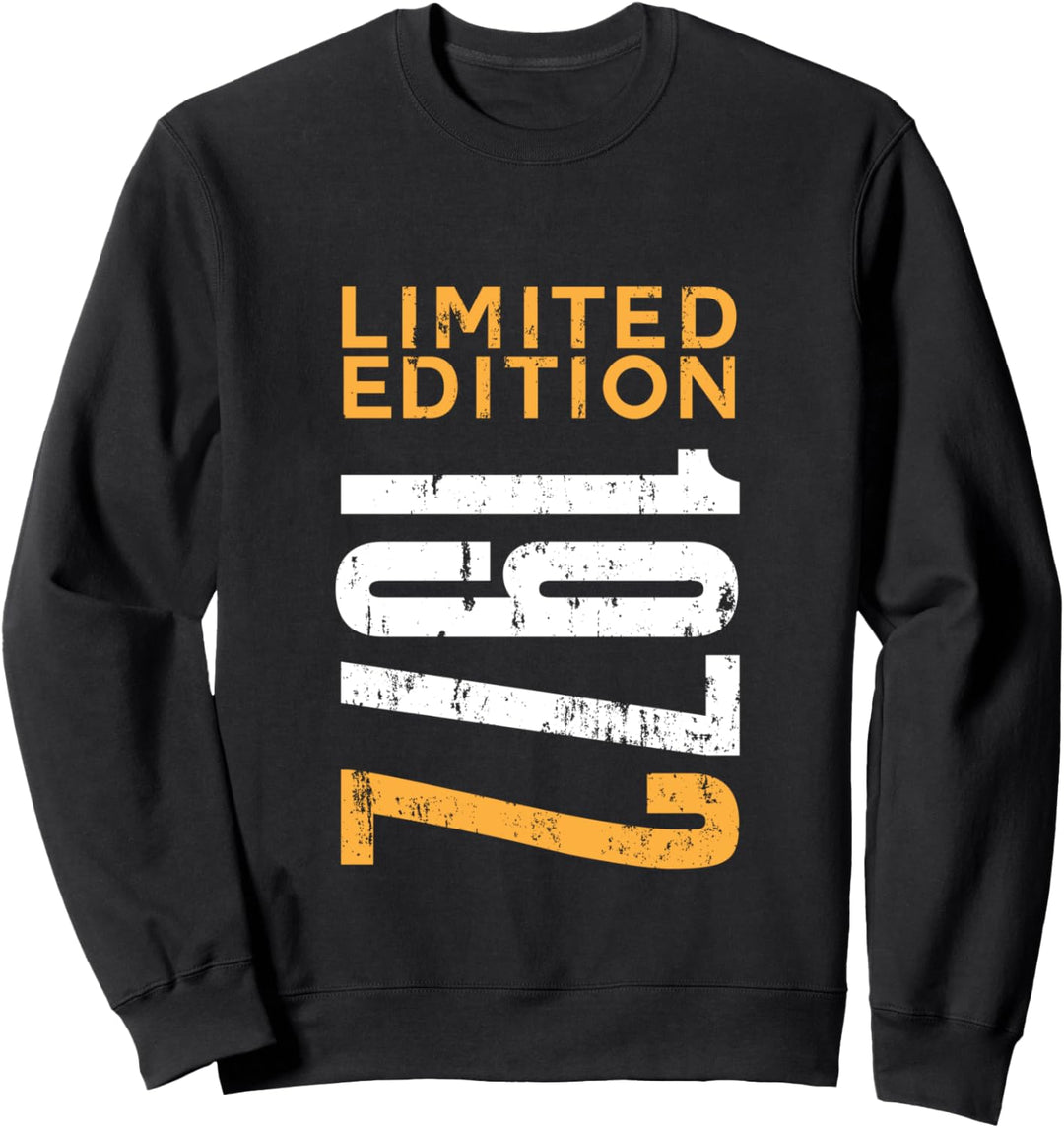 Limited Edition 1972 Vintage 50 Geburtstag Mann Frau Sweatshirt