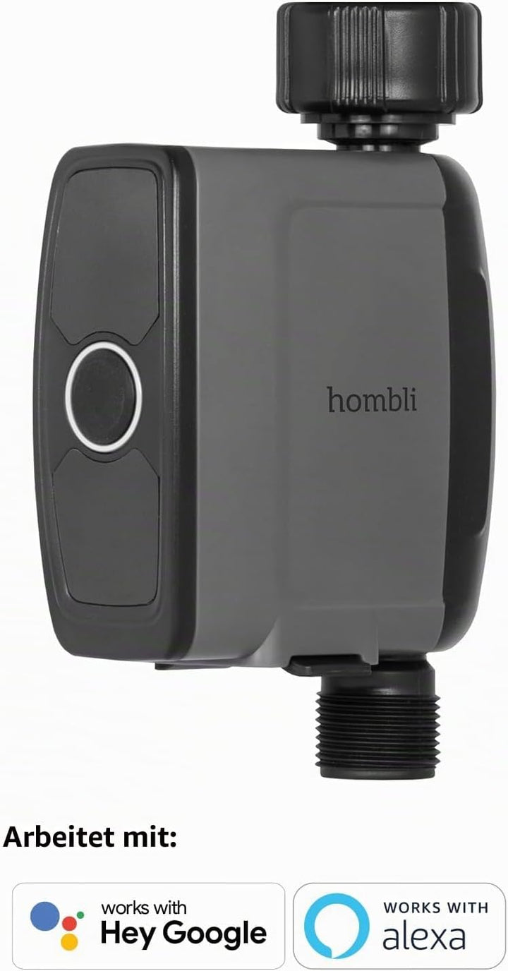 Hombli Smart Bluetooth Wassercontroller für automatische Garten-Bewässerung mit App-Steuerung, Zeitp