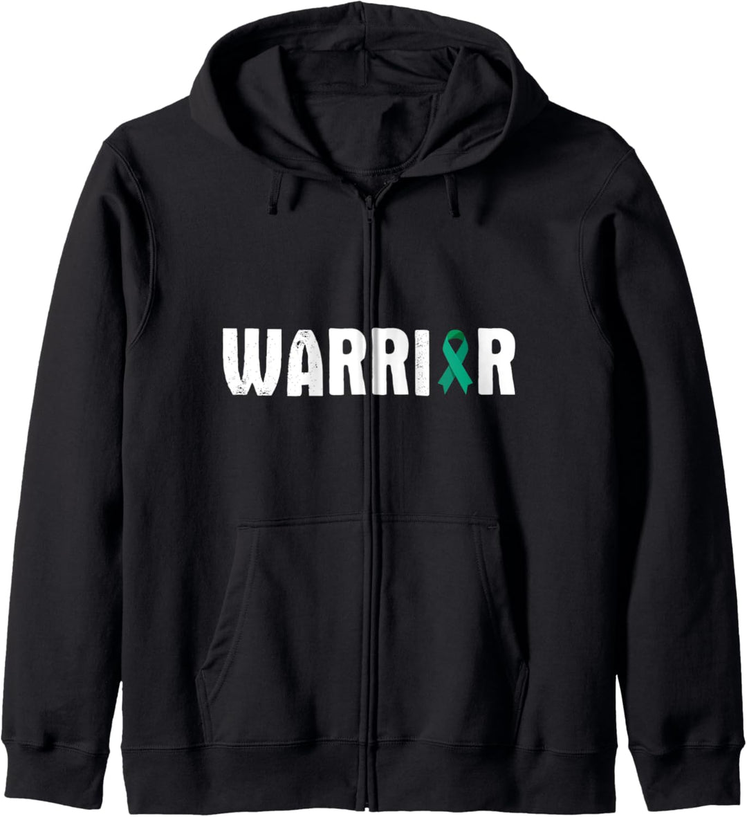 Ovarian Cancer Warrior - Awareness Fighter Quote Saying Kapuzenjacke