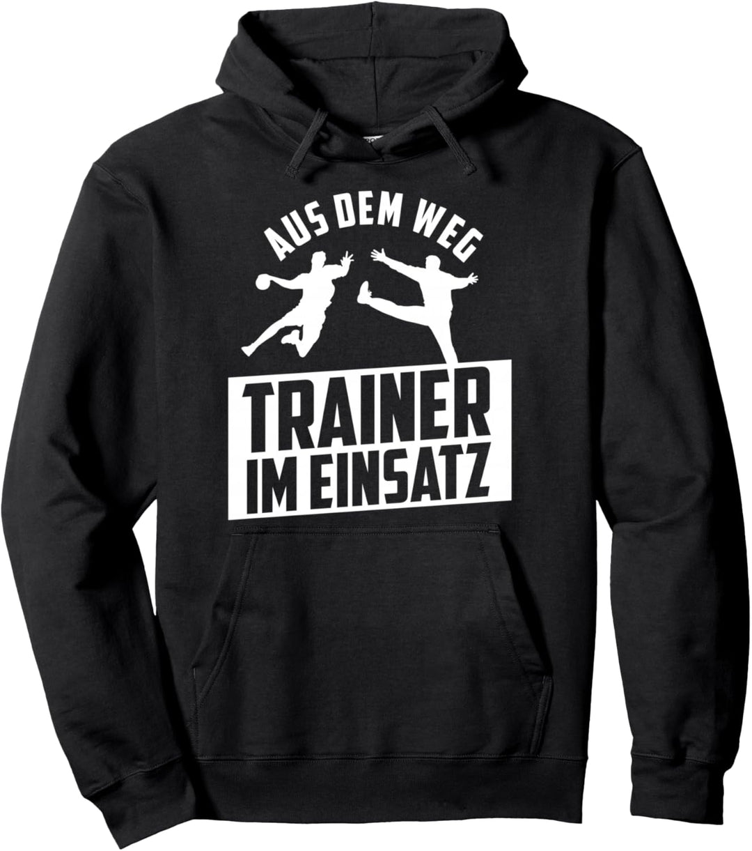 Handball Trainer I Handballer Jugendtrainer Pullover Hoodie