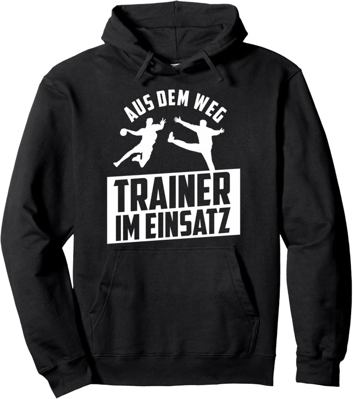 Handball Trainer I Handballer Jugendtrainer Pullover Hoodie