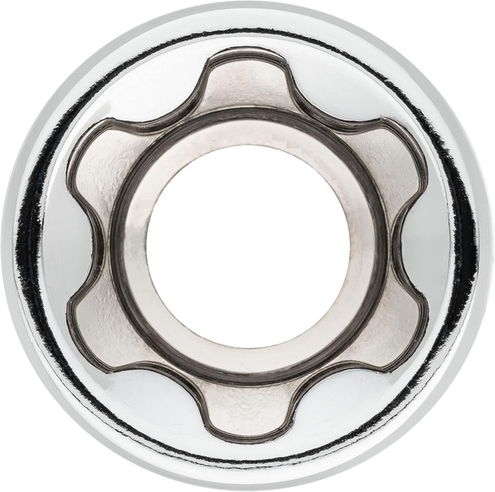 ViGOR T+ Steckschlüsseleinsatz Satz V7920N, 60 Werkzeuge, 1/4", 3/8", 1/2" Vierkant, E+ Profil, T+ P