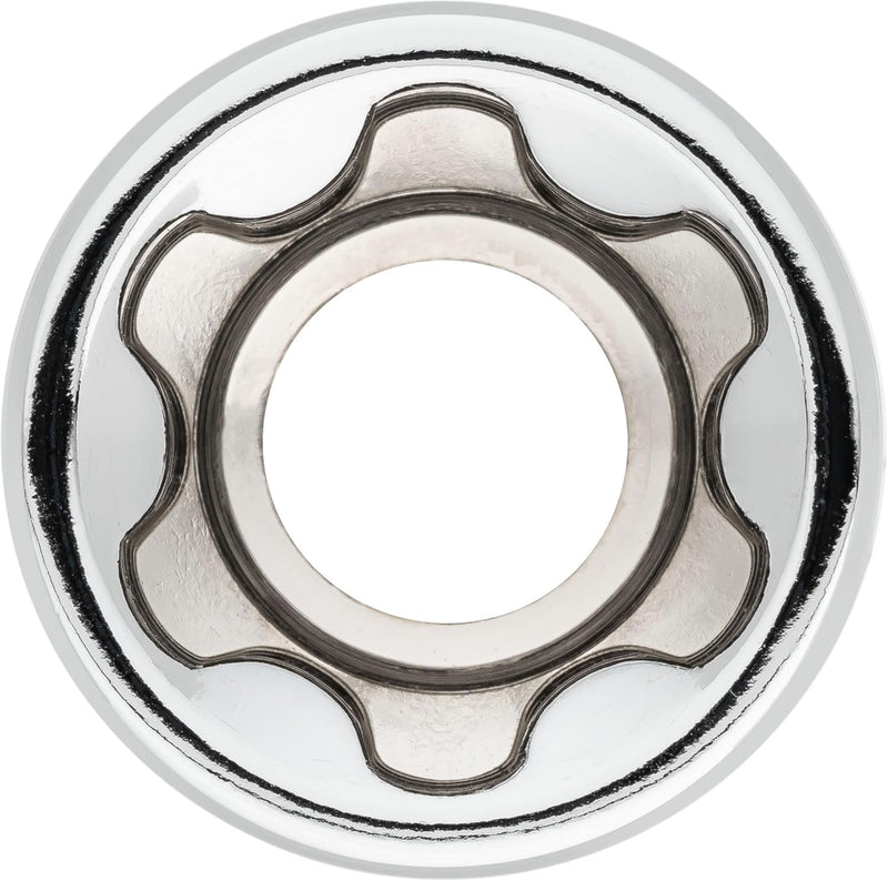 ViGOR T+ Steckschlüsseleinsatz Satz V7920N, 60 Werkzeuge, 1/4", 3/8", 1/2" Vierkant, E+ Profil, T+ P