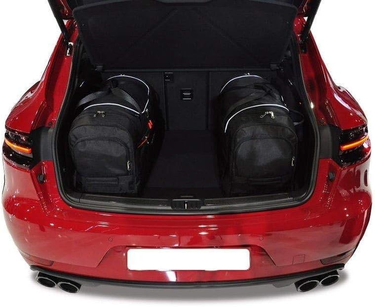 KJUST Dedizierte Reisetaschen 4 stk kompatibel mit PORSCHE MACAN I (95B) 2013+