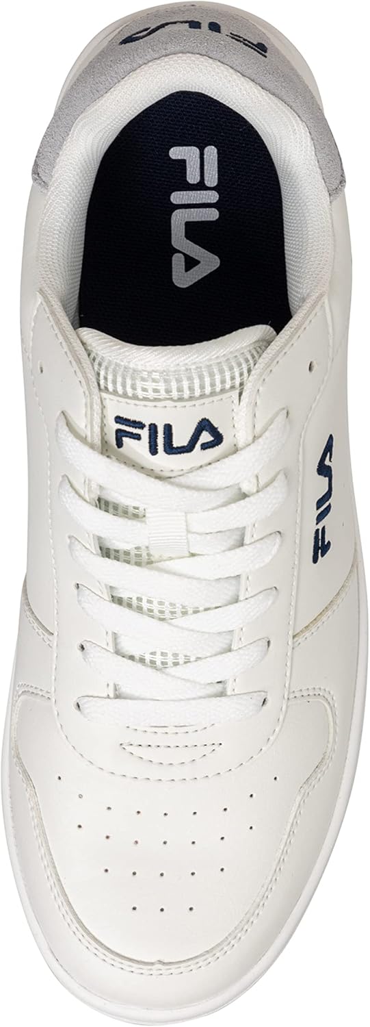 FILA Herren Netforce II X CrtSneaker 44 EU Schmal Weiss, 44 EU Schmal Weiss