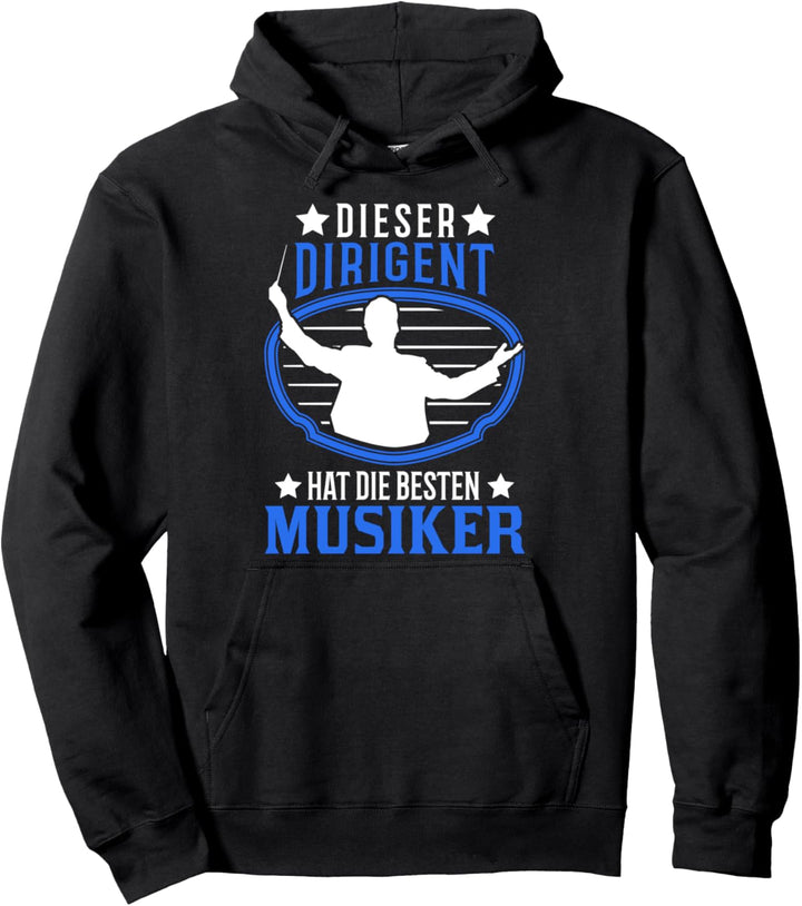 Chorleiter Musiker Dirigent Orchester Chorleitung Dirigieren Pullover Hoodie