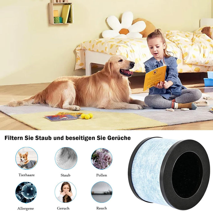 Ersatzfilter für CONOPU DH-JH01 & DH-JH06 Luftreiniger, 3-in-1, H13 True Hepa mit Hocheffizienter Ak