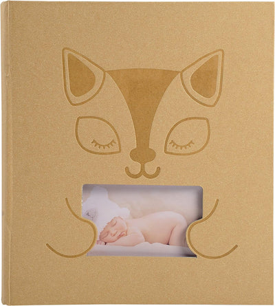 Exacompta 16562E Premium Fotoalbum Zephire mit Katzenmotiv, 30 Seiten, rechteckig, perfekt für Ihre