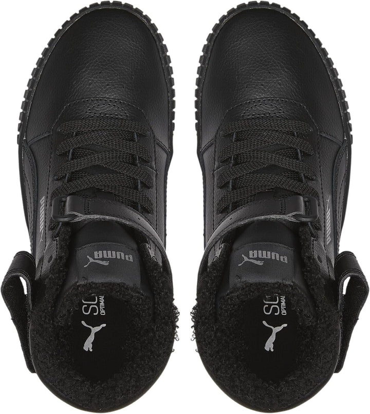 PUMA Mädchen Carina 2.0 Mid WTR JrSneaker 35.5 EU Puma Black Puma Black Dark Shadow, 35.5 EU Puma Bl