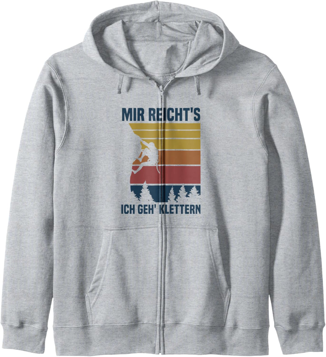 Mir reicht's ich geh' Klettern Bouldern Kapuzenjacke