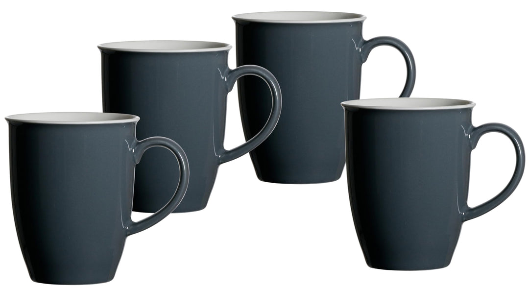 Kaffeebecher-Set Doppio, 4-teilig, Anthrazit Anthrazit Kaffeebecher, Anthrazit Kaffeebecher